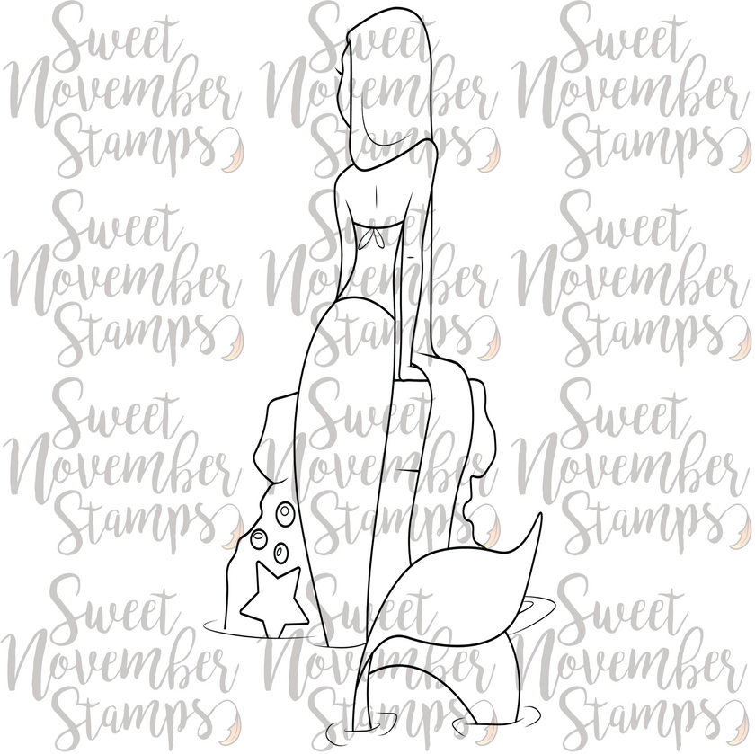 Digital Stamp - The Look Out