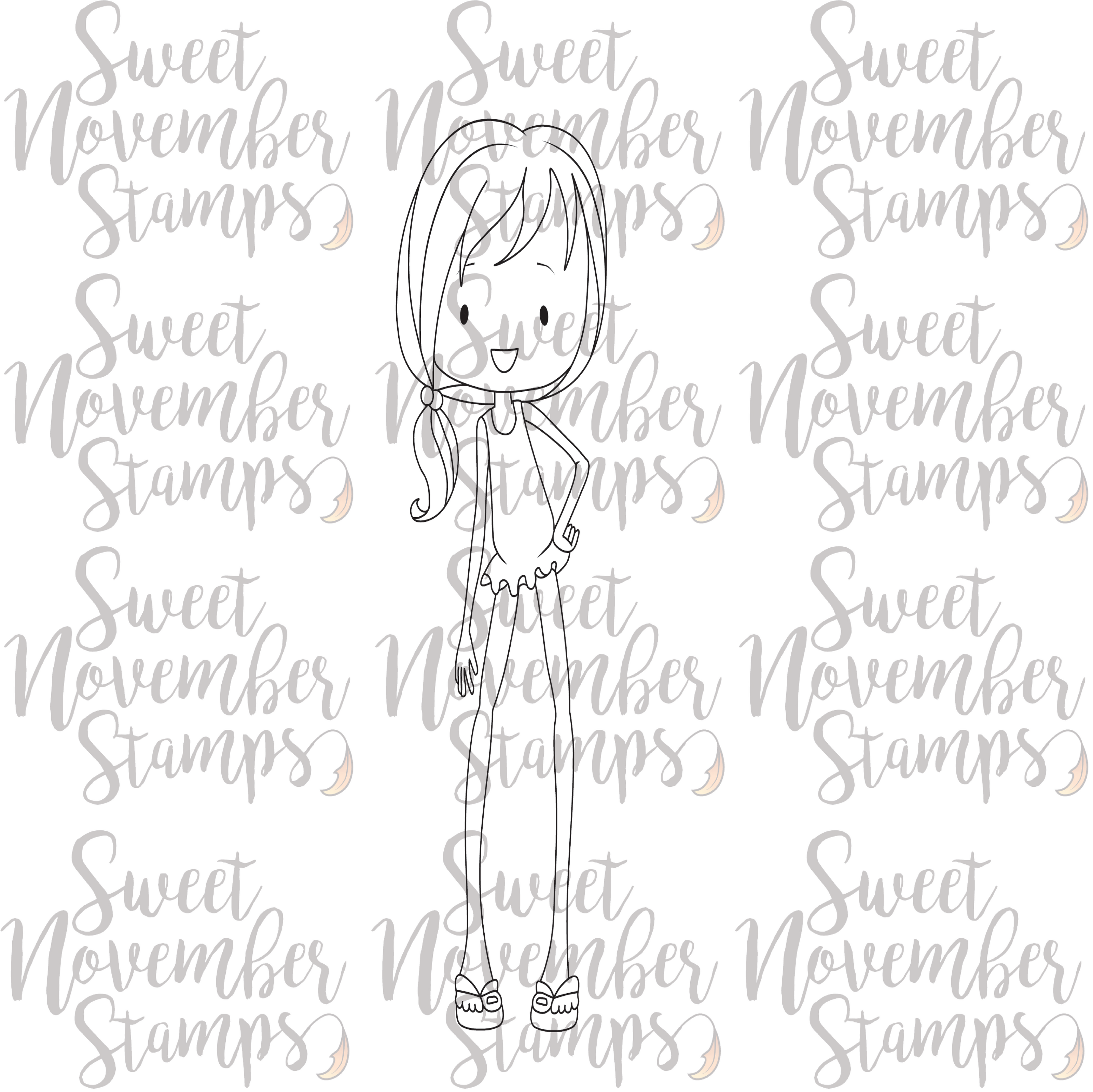 Digital Stamp - Sweet November Vault: Phoebe
