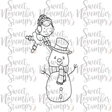 Load image into Gallery viewer, Digital Stamp - Sweet November Vault: Piper&#39;s Snowman
