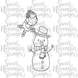 Digital Stamp - Sweet November Vault: Piper's Snowman