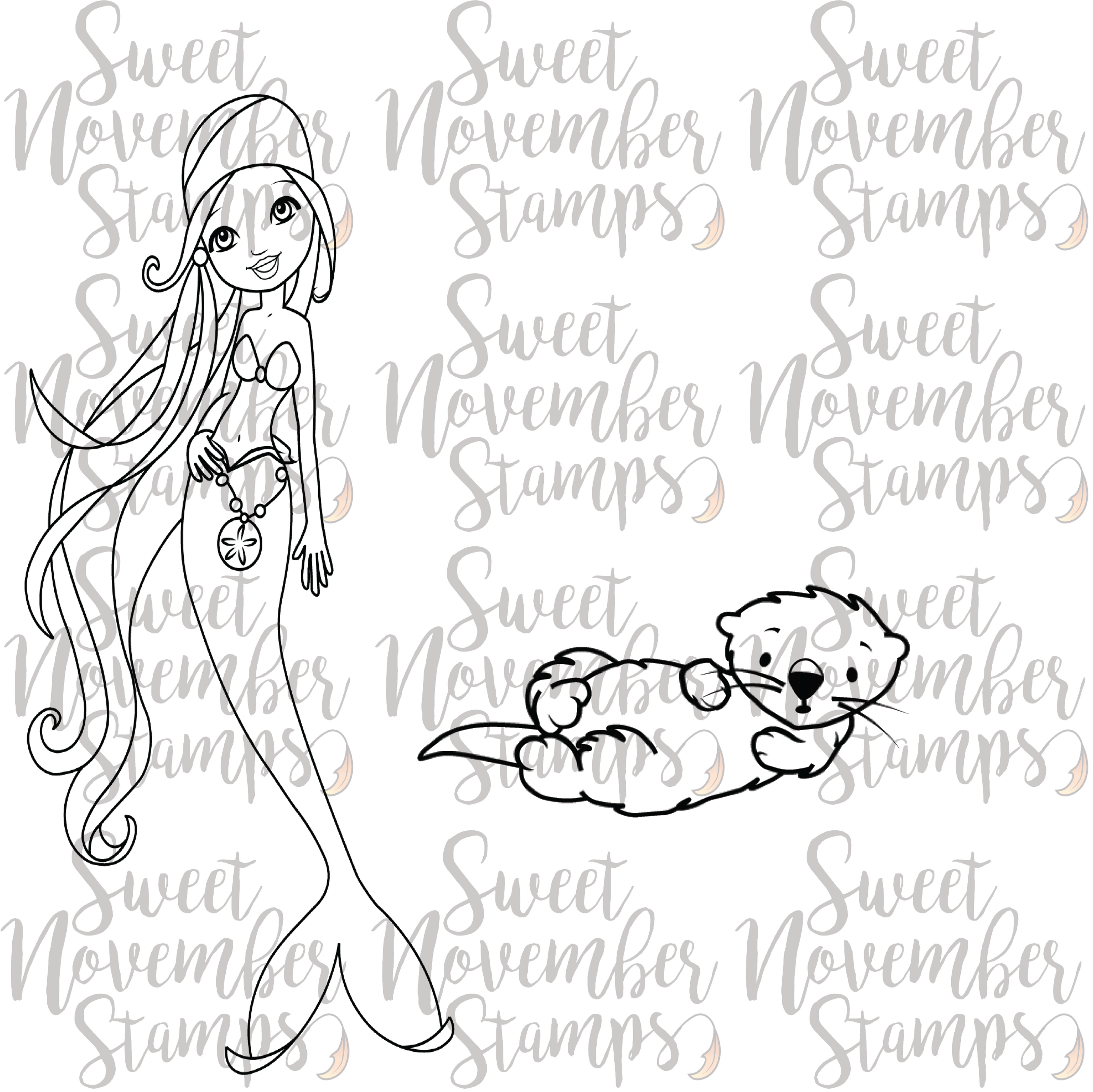 Digital Stamp - Sweet November Vault: Shimmer Redkelp and Otto
