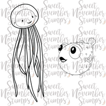 Load image into Gallery viewer, Digital Stamp - Squishy and Hootie
