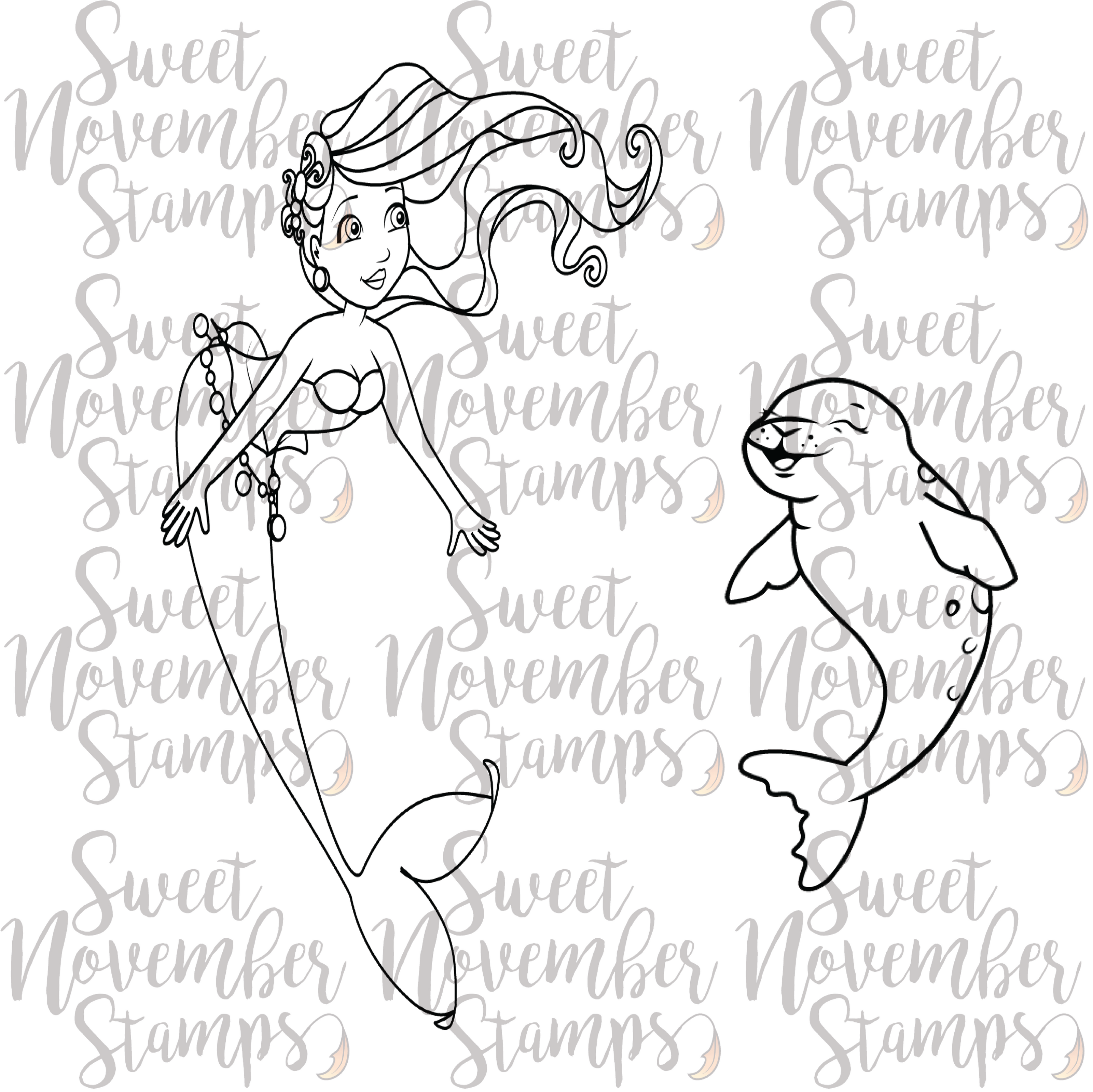 Digital Stamp - Sweet November Vault: Treasure Tempestwind and Eddy