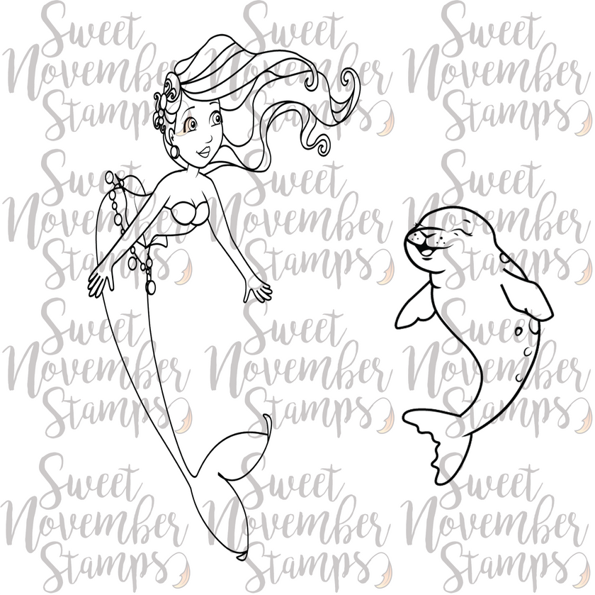 Digital Stamp - Sweet November Vault: Treasure Tempestwind and Eddy