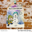 Clear Stamp Set - Snowball Fight