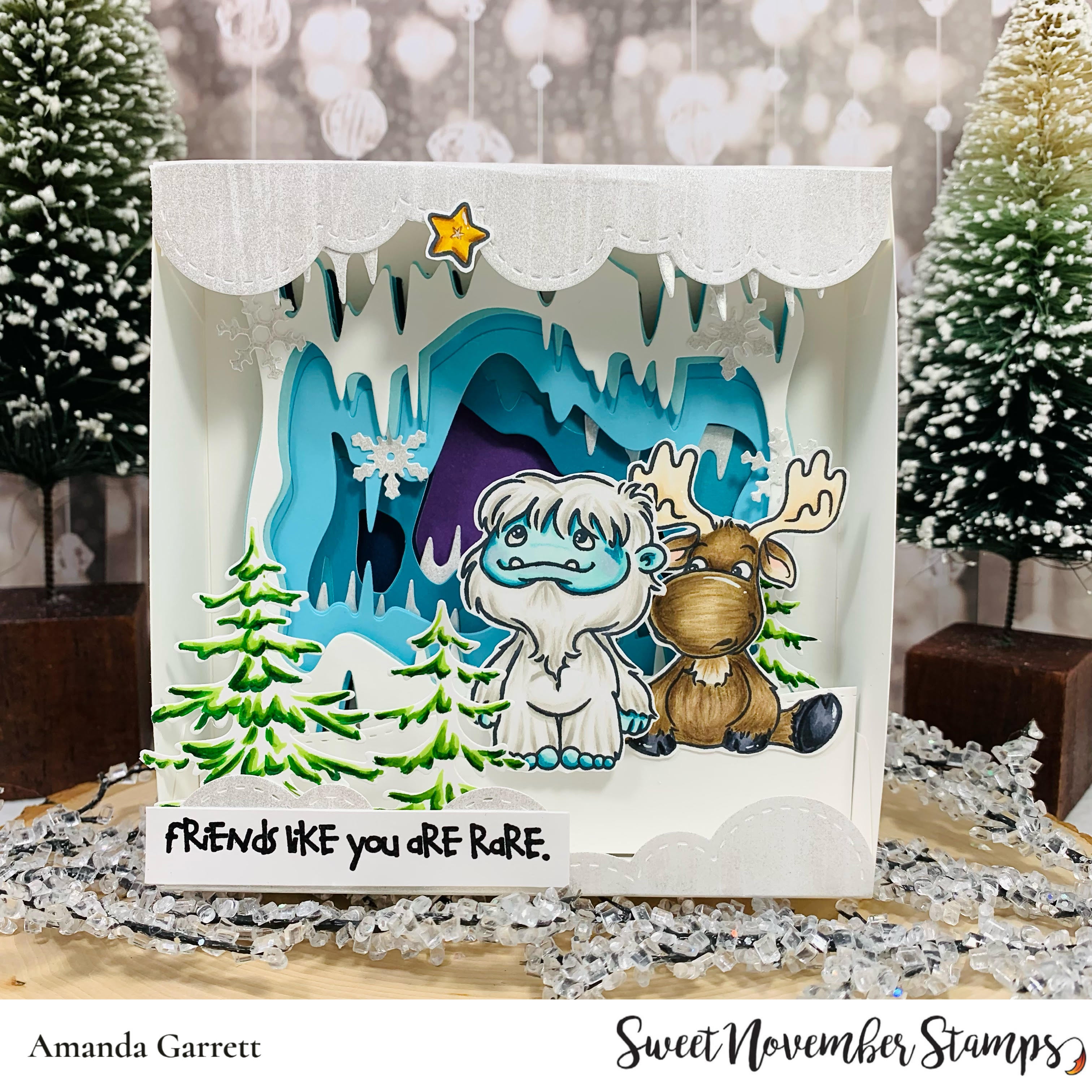 Clear Stamp Set - Baby 'Bominable