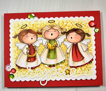 Digital Stamp - Sweet November Vault: Angel Baby star