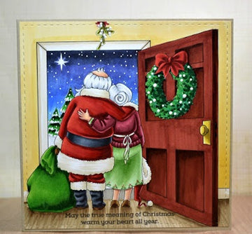 Digital Stamp - Scene Builder: The Door is Always Open