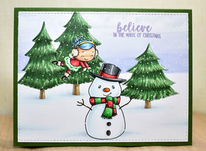 Digital Stamp - Sweet November Vault: Piper's Snowman
