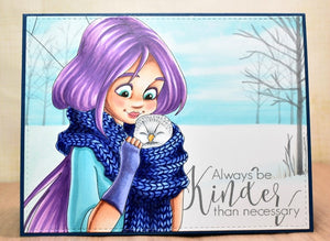 Digital Stamp - Winter Fairytail: Emma Everfrost