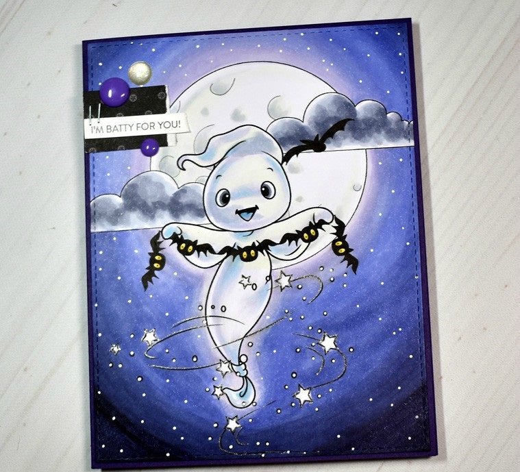 Digital Stamp - Sweet November Vault: Boo's Batty Banner