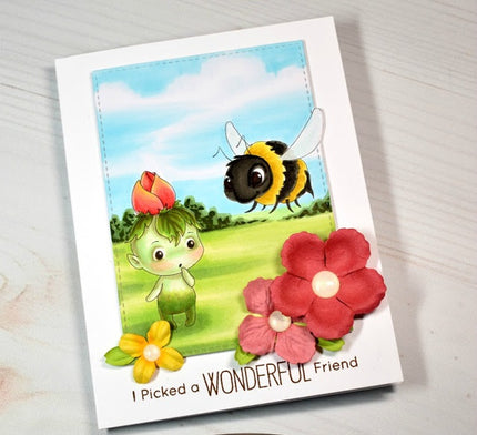 Digital Stamp - Bud and Beezer