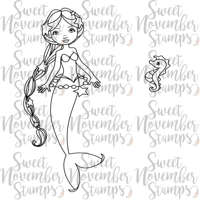 Digital Stamp - Sweet November Vault: Fathom Calmsea and Lio