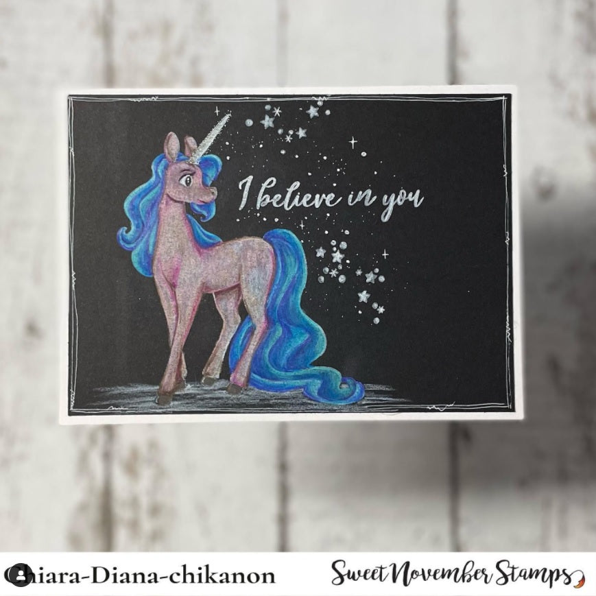 Clear Stamp Set - I Believe in You