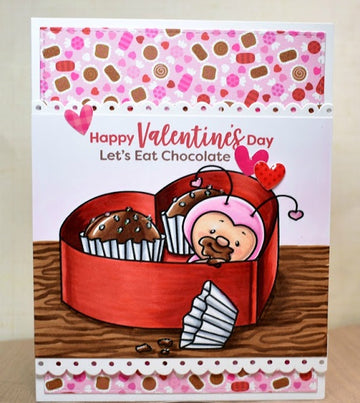 Digital Stamp - Sweet November Vault: Love Bug Chocolates