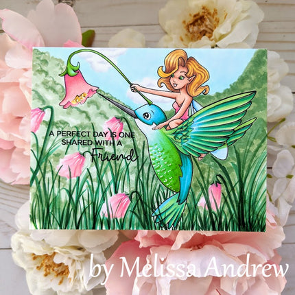 Digital Stamp - Cora Bell and Pip