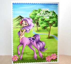 Digital Stamp - Fairytale Beauty Pageant: Fauna Meadowdancer