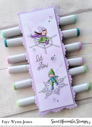 Digital Stamp: Fairwee Flurries - Colden