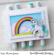 Digital Stamps - So Enchanting: Rainbow Background Builder and Sentiments