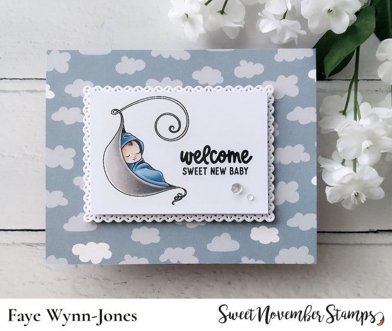 Digital Stamp - Sweet November Vault: Baby Fairies - Sweet Pea