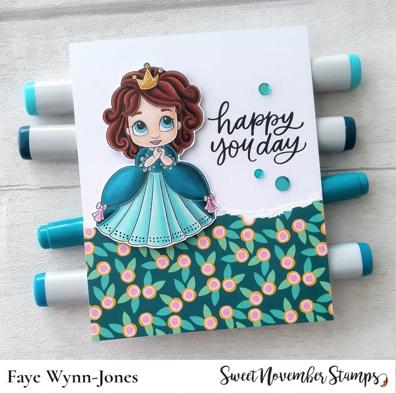 Digital Stamp - Little Princesses: Williamina