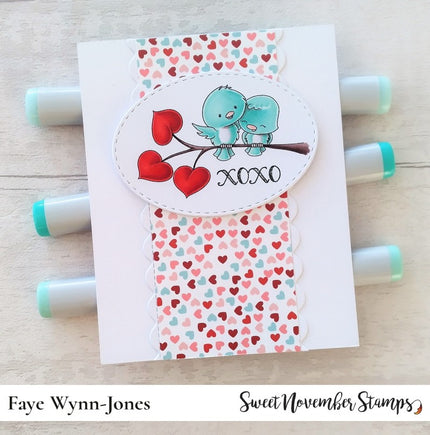 Digital Stamp - Sweet November Vault: Love Birds