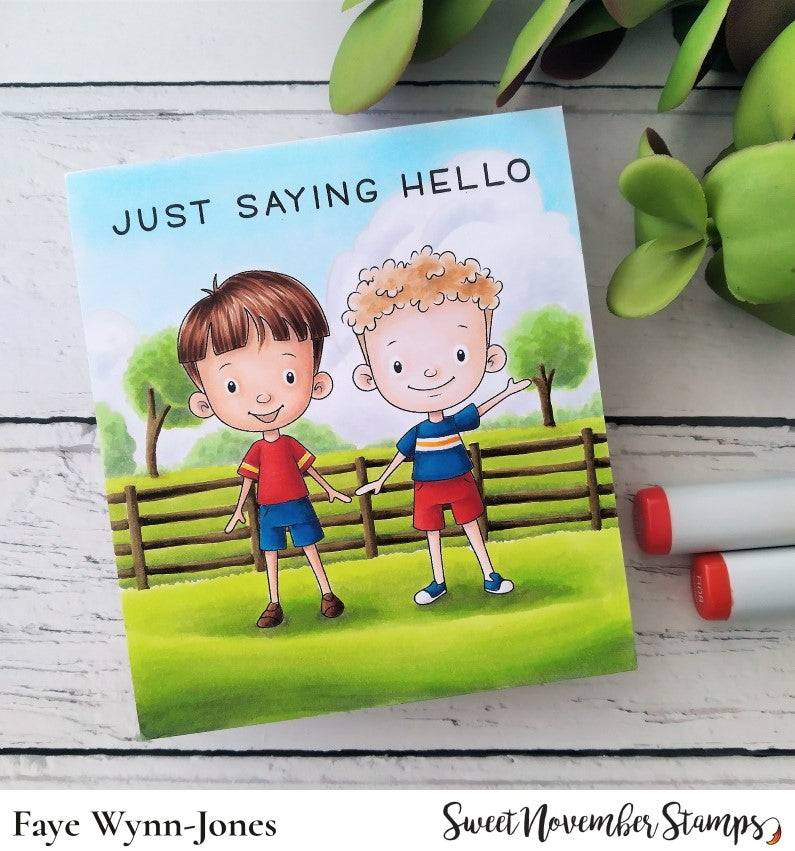 Digital Stamp - Tree House Fun: Rowan