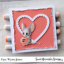 Load image into Gallery viewer, Digital Stamp - Tiny Hearts: Hug Me Mouse
