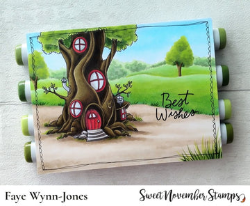 Clear Stamp Set - Forest Abode Background Builder
