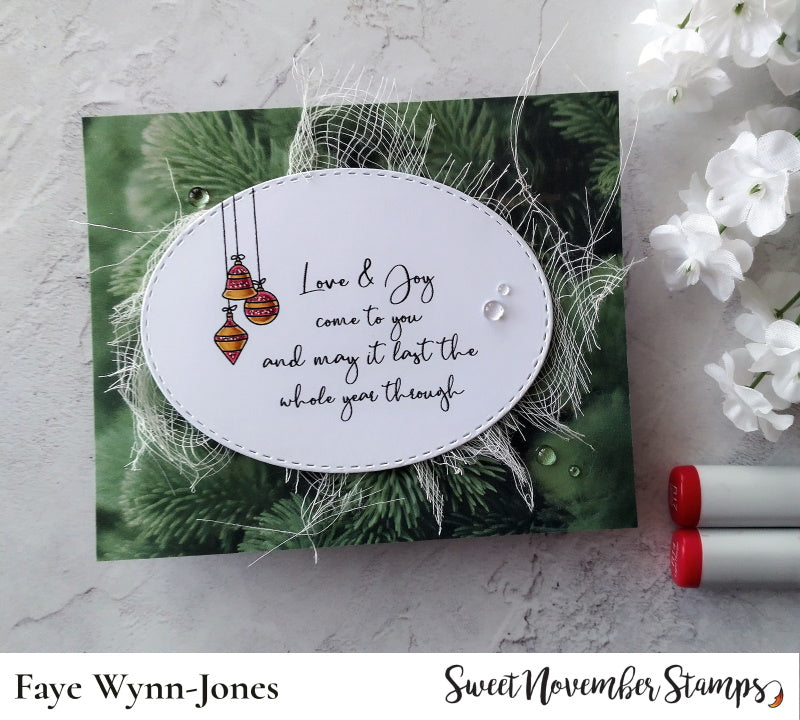 Clear Stamp Set - Elegant Reindeer