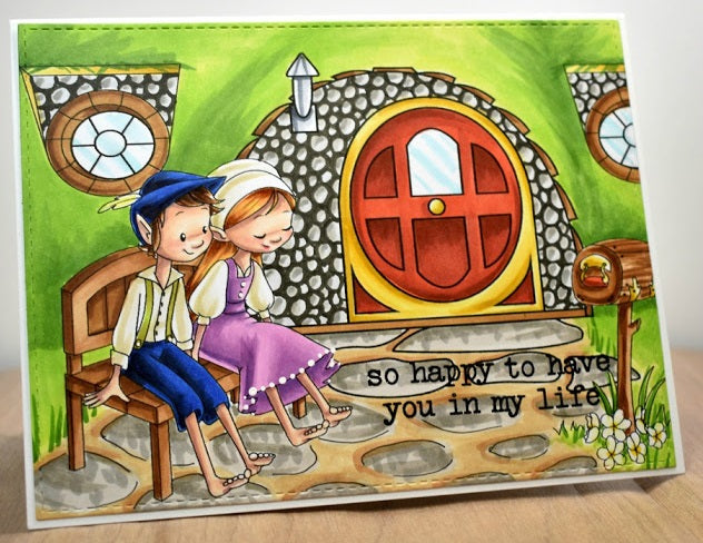 Digital Stamp - Scene Builder:  Brownie Hole and Accessories