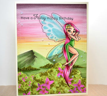 Digital Stamp - Fairytale Beauty Pageant: Flora Sweetbrier