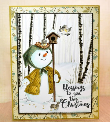 Digital Stamp - Snow Friends: Freezia
