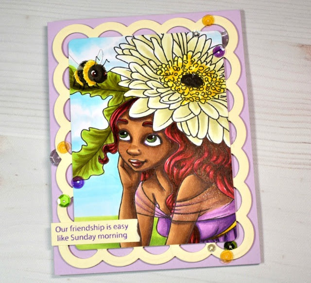 Digital Stamp - Gerbera Daisy Fae