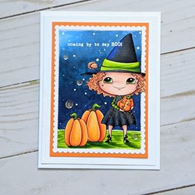 Digital Stamp - Sweet November Vault: Hazel with Webster