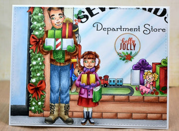 Digital Stamp - Scene Builder: The Department Store