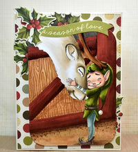 Load image into Gallery viewer, Digital Stamp - North Pole Snapshots: Hugs for Blitzen
