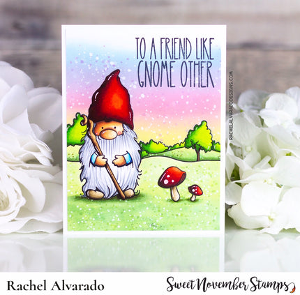 Clear Stamp Set - Horizon Lines: Spring