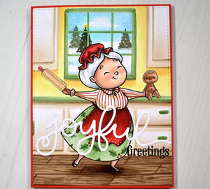 Digital Stamp - A Very Merrwee Christmas: Mrs. Claus Bundle