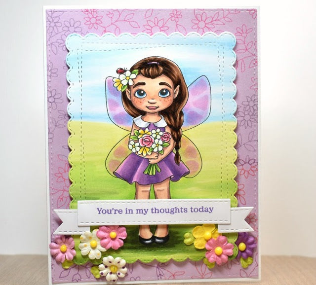 Digital Stamp - Fairy Tot: May