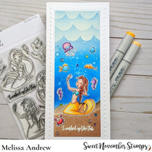 Load image into Gallery viewer, Clear Stamp Set - Mermees Set #1
