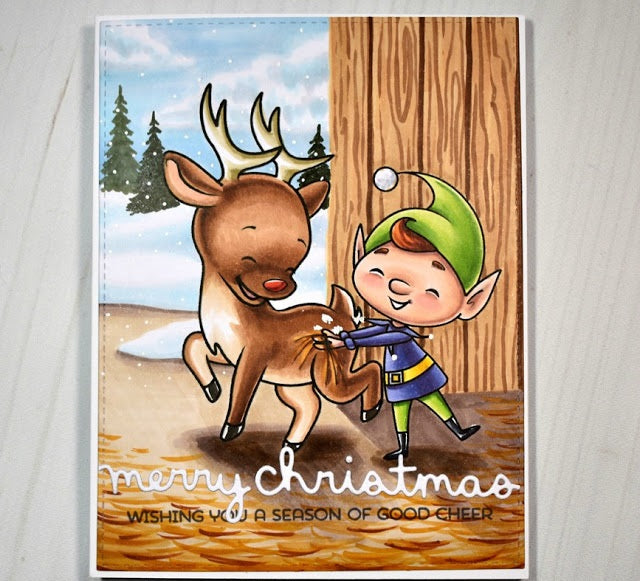 Digital Stamp - A Very Merrwee Christmas: Dancer and Dasher Bundle