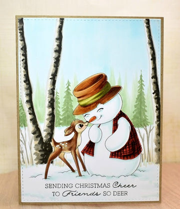 Digital Stamp - Snow Friends: Snowdin