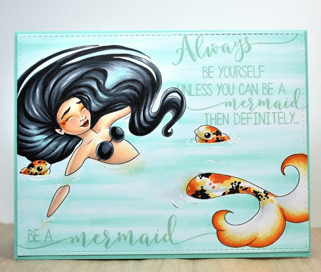 Digital Stamp - Surfacing - Nerida