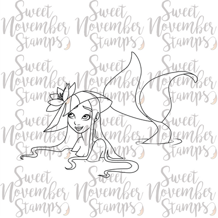 Digital Stamp - Surfacing - Nixie