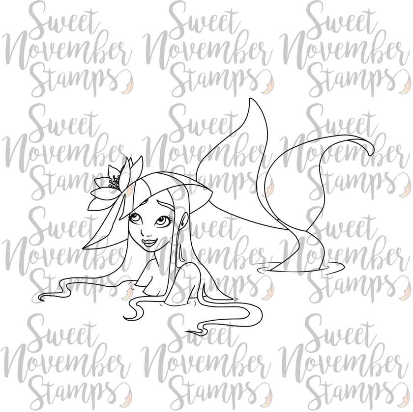 Digital Stamp - Surfacing - Nixie