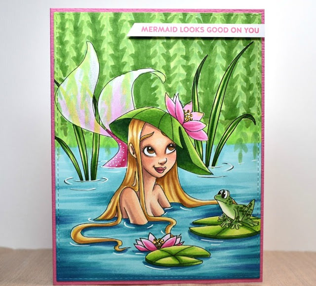 Digital Stamp - Surfacing - Nixie