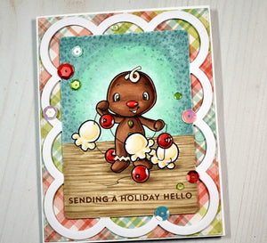 Digital Stamp - Sweet November Vault: Gingy with garland