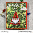 Digital Stamp - Folk Art Santa 1