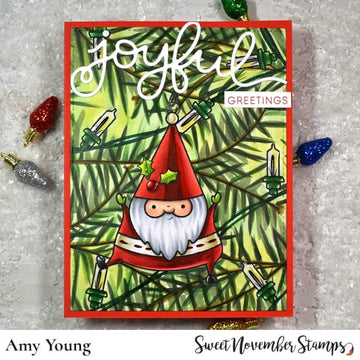 Digital Stamp - Folk Art Santa 1